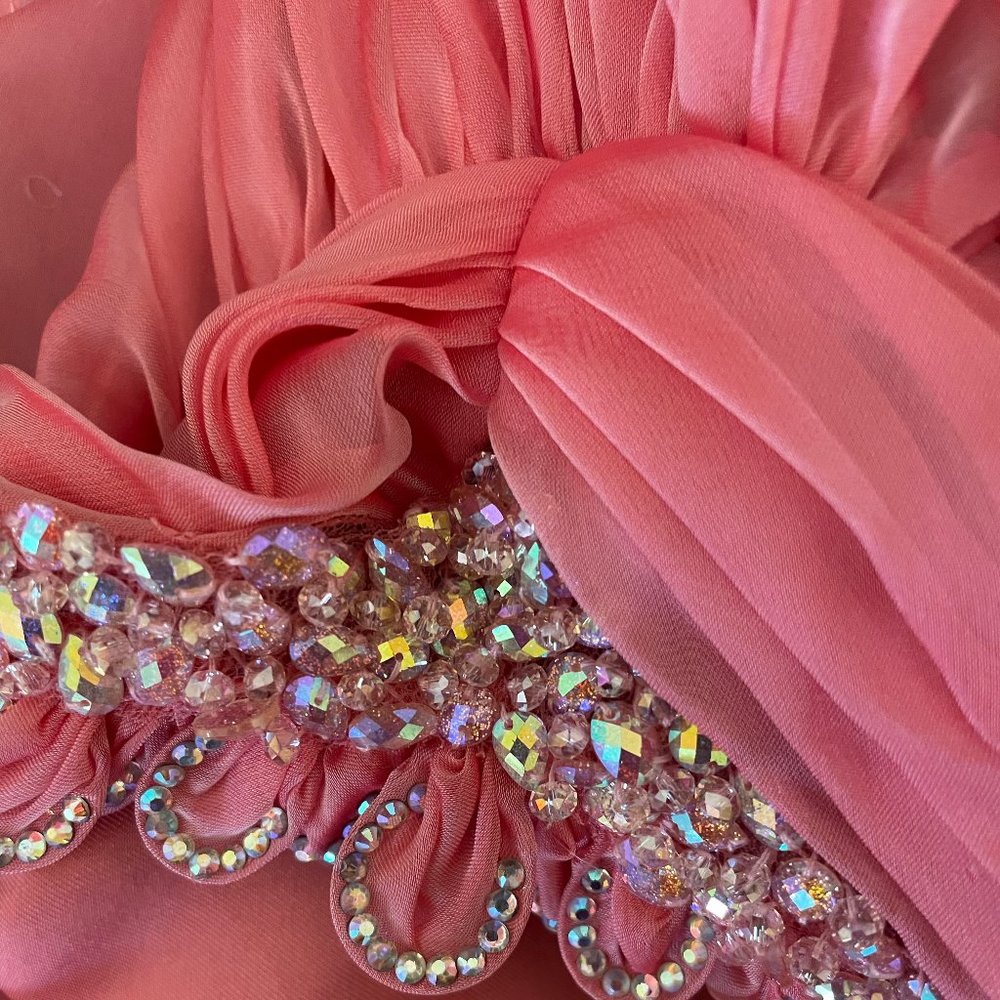 La Femme Coral Gown
